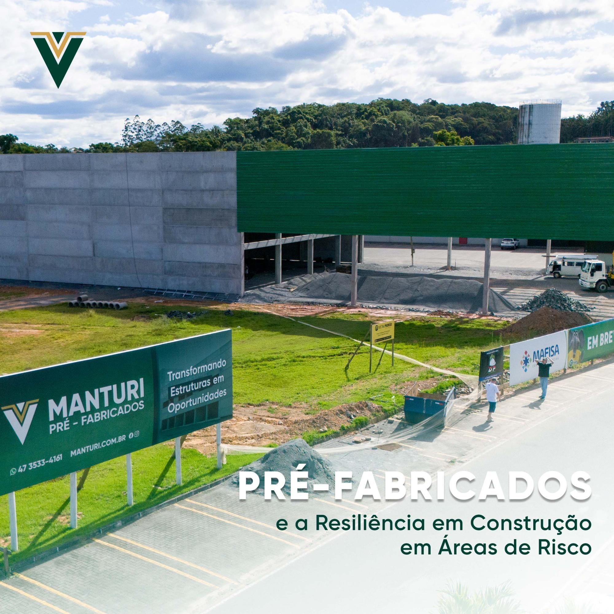 Pré-Fabricados e a Resiliência em Construção em Áreas de Risco